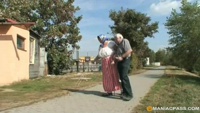 Outdoor Drinking And Threesome